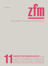 Zeitschrift für Medienwissenschaft (ZfM). Nr.11
