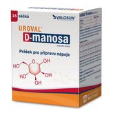 UROVAL D-manosa 15 sáčků