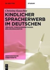 Kindlicher Spracherwerb im Deutschen