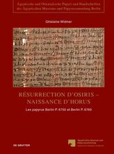 Résurrection d'Osiris - Naissance d'Horus