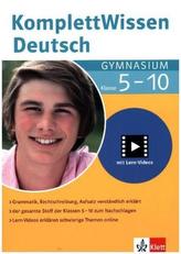 KomplettWissen Deutsch Gymnasium Klasse 5-10