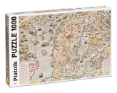 Puzzle 1000 d. Carta Marina 1572