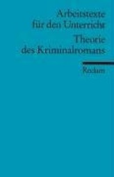 Theorie des Kriminalromans