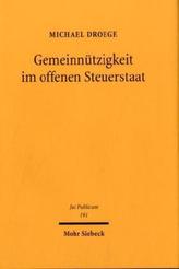 Gemeinnützigkeit im offenen Steuerstaat
