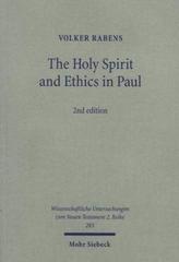 The Holy Spirit and Ethics in Paul