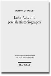 Luke-Acts and Jewish Historiography