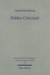 Hidden Criticism?