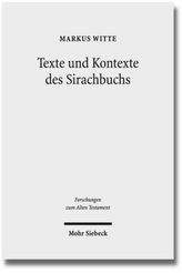 Texte und Kontexte des Sirachbuchs