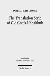 The Translation Style of Old Greek Habakkuk