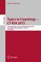 Topics in Cryptology - CT-RSA 2015