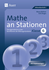 Mathe an Stationen, Klasse 6