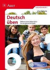 Deutsch üben Klasse 6, m. CD-ROM