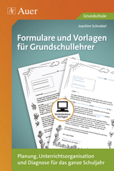 Formulare und Vorlagen für Grundschullehrer, CD-ROM