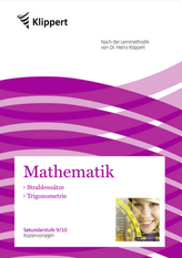 Mathematik 9/10, Strahlensätze/Trigonometrie