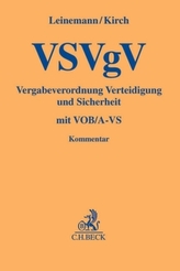 VSVgV Vergabeverordnung Verteidigung und Sicherheit, Kommentar