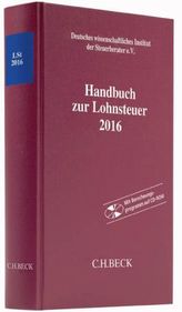 Handbuch zur Lohnsteuer 2016, m. CD-ROM