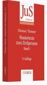 Mustertexte zum Zivilprozess. Bd.1