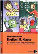 Stationenlernen Englisch 5. Klasse, m. Audio-CD