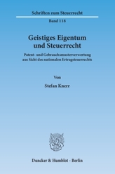 Geistiges Eigentum und Steuerrecht