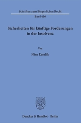 Sicherheiten für künftige Forderungen in der Insolvenz