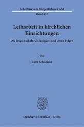 Leiharbeit in kirchlichen Einrichtungen