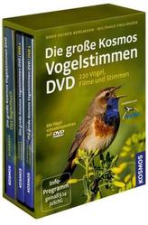 Die große Kosmos Vogelstimmen-DVD, 2 DVDs m. Begleitbuch