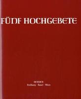 Fünf Hochgebete, Große Ausgabe (Studienausgabe)