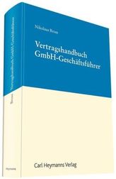 Vertragshandbuch GmbH-Geschäftsführer