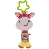 Plyšová hračka s chrastítkem Akuku jelen