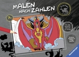 Malen nach Zahlen: Drachen