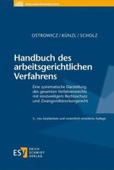 Handbuch des arbeitsgerichtlichen Verfahrens