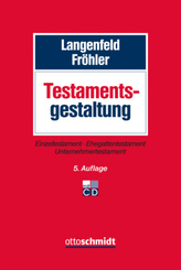 Testamentsgestaltung, m. CD-ROM