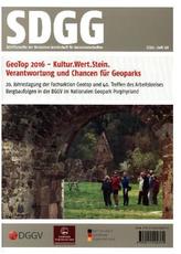 GeoTop 2016 - Kultur.Wert.Stein, Verantwortung und Chancen für Geoparks