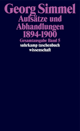 Aufsätze und Abhandlungen 1894-1900