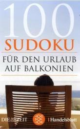 100 Sudoku für den Urlaub auf Balkonien