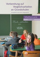 Vorbereitung auf Vergleichsarbeiten an Grundschulen - Mathematik, Lösungen
