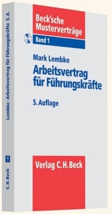 Arbeitsvertrag für Führungskräfte, m. CD-ROM