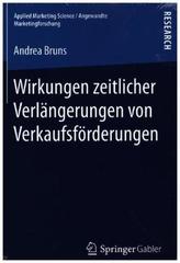 Wirkungen zeitlicher Verlängerungen von Verkaufsförderungen