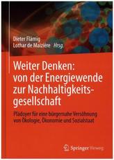 Weiter Denken: von der Energiewende zur Nachhaltigkeitsgesellschaft