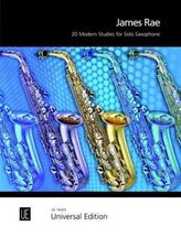 20 Modern Studies, für Saxophon solo (S/A/T/Bar)