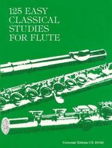 125 Easy Classical Studies for Flute. 125 leichte, klassische Studien für Flöte