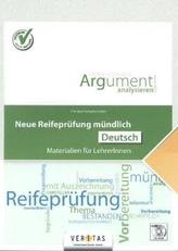 Neue Reifeprüfung mündlich - Deutsch, m. CD-ROM