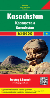 Freytag & Berndt Autokarte Kasachstan. Kazachstan