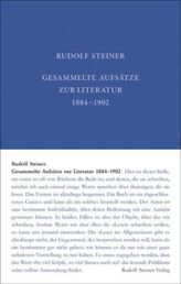 Gesammelte Aufsätze zur Literatur 1884-1902
