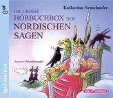 Die große Hörbuchbox der Nordischen Sagen, 8 Audio-CDs