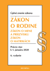 Zákon o rodine. Úzz, 6. vyd., 2020