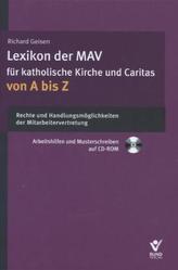 Lexikon der MAV für Katholische Kirche und Caritas von A bis Z, m. CD-ROM
