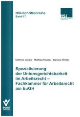 Spezialisierung der Unionsgerichtsbarkeit im Arbeitsrecht - Fachkammer für Arbeitsrecht am EuGH