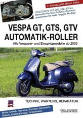Vespa GT, GTS, GTV Automatik-Roller