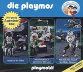 Die Playmos - Die Playmos - Die große Agenten-Box, 3 Audio-CDs